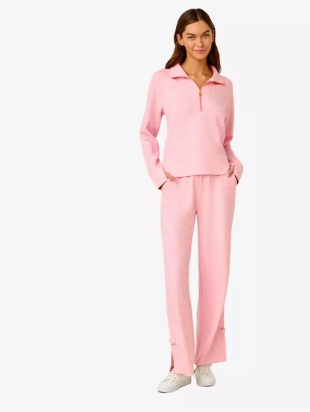 Set-Lilly Pulitzer Blush Pink Pullover And Joggers Set